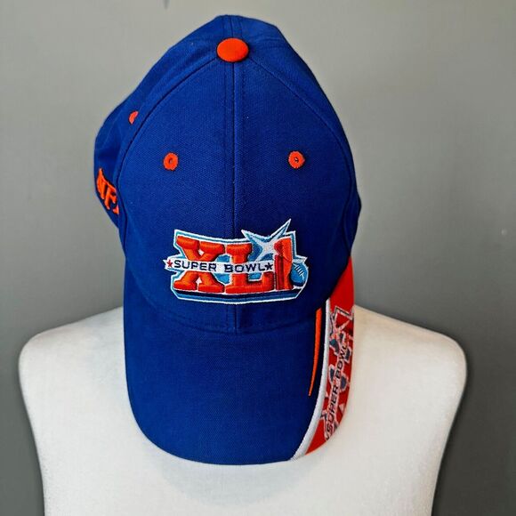 NFL Bears Colts Super Bowl XLI Blue Hat 2007 OSFA - Picture 1 of 5